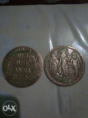 Very old coin  years ago