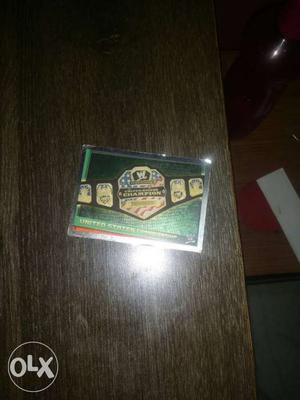 WWE Champion Belt Card