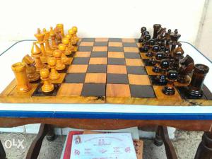 Wood Chess Set (new)