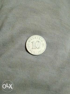 10 Malaysian Ringgit Coin