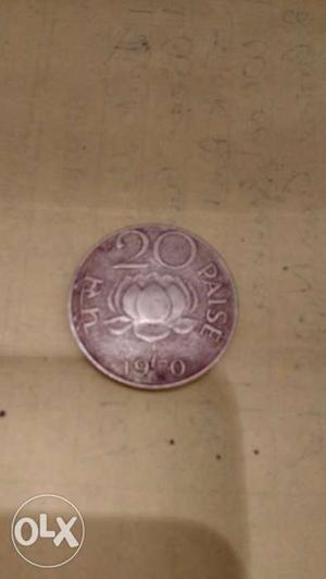 20 Round Paise Coin