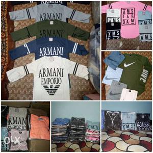 Armani nike full sleeve tshirts at whole sale no retail 500