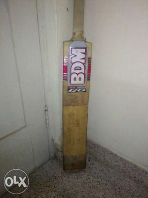 Bdm G-6 English willow Cricket Bat(actual Cost 4.5k)