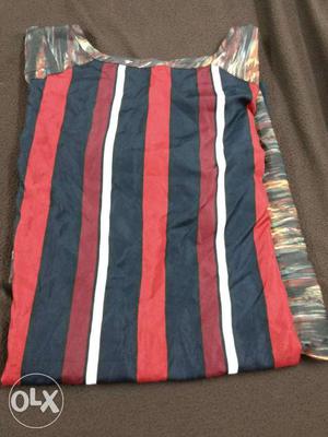 Black And Red Stripe Textile