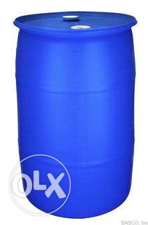 Blue water barrel for sale, very good condition.