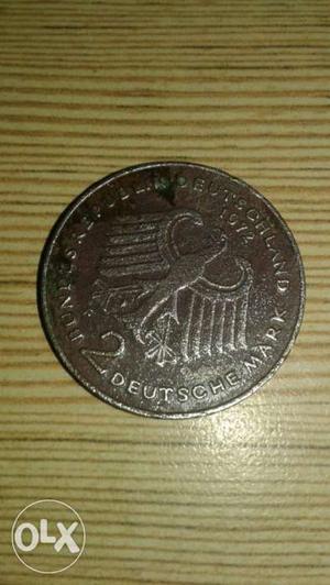 Bronze 2 Round Coin