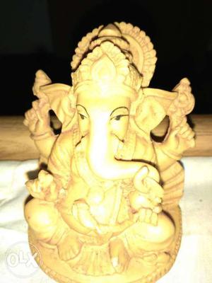 Brown Ganesha Figurine
