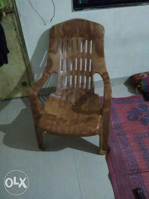Brown Windsor Rocking Chair