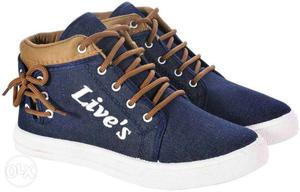 CASUAL shoes sports shoes - BRUTON CUBIC_1 Casuals (Blue)
