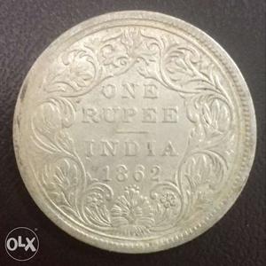 COIN SILVER ONE RUPEE  years old) presented by