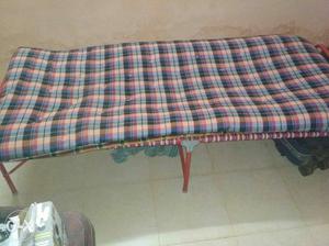 COT WITH MATTRESS. Want to sell immediately