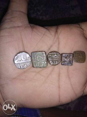 Five Decorative Coins