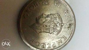 George 6 King Emperor British Coin