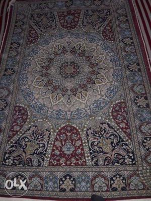 Kashmiri silk carpets hand made brand new