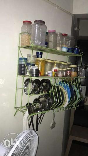 Kitchen utensils rack - negotiable