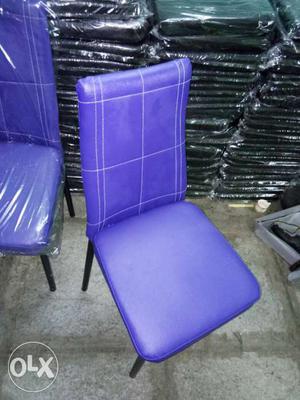 Leather dining chair new manufacture and