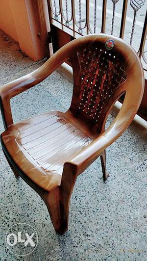 Lovely strong brown single chair for appropriate