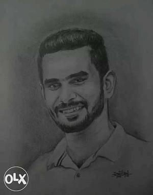 Make portrait pencil sketch of whom you want its
