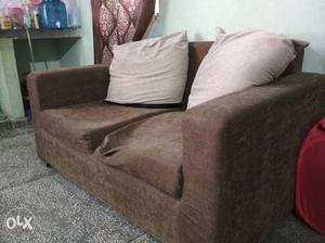 NEGOTIABLE - 2 seater sofa set, selling it as I'm relocating
