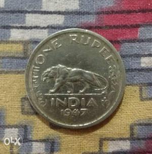 One rupees old coin of year 
