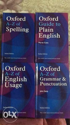 Set of 4 Grammar books.