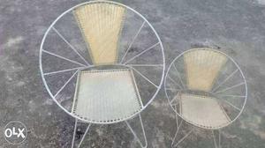 Set of 4 nos. lawn chairs with 2 nos. kids chairs.