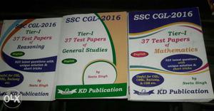 Three SSC CGL- Books