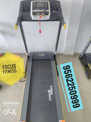 Treadmill elliptical cross trainer