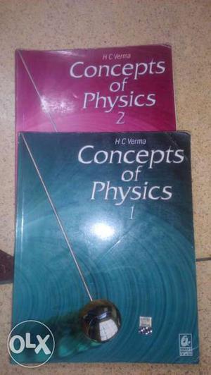 Two Concepts Of Physics 2 And 1 Books