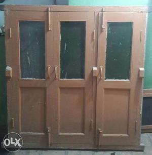 Wooden Door,Window and door upper ventilation Window