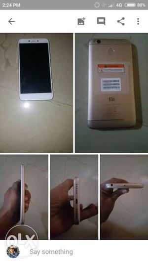 3gb ram 32gb in built redmi 4 new condition only