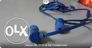 Blue original JBL headphones 2 week old