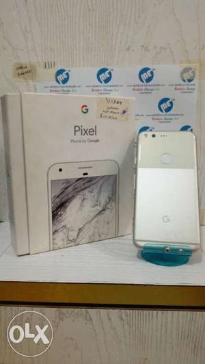 Google Pixel 128 GB Silver Colour With Full Kit
