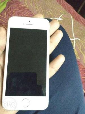 IPhone 5s 16gb silver With bill lead and charger