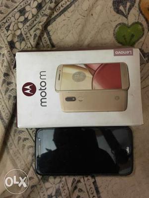Moto m 4gb ram 64gb memory With bill box and all