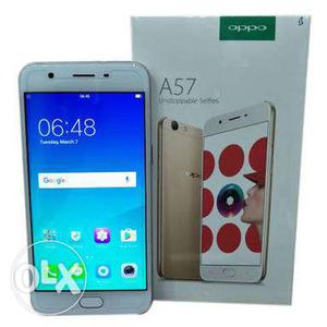 Oppo a57 3gb ram 32gb internal gold color with