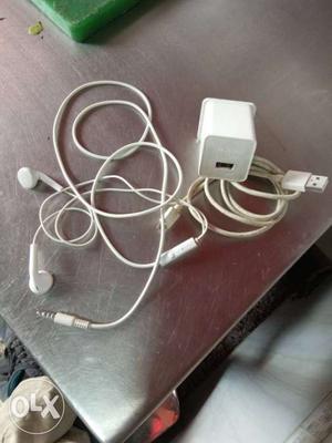 Original Oppo Headphone and Charger