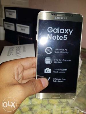 Seal pack samsung note 5 32gb imported phone with