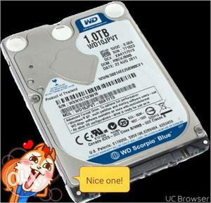 1tb laptop hard disk with two year warranty with bill
