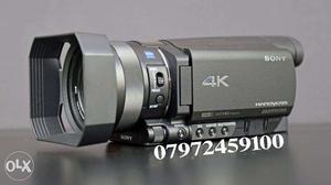4K Ultra HD Sony FDR-AX100 Camcorder one time use