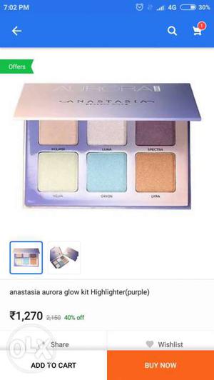 Anastasia highlighter glow kit