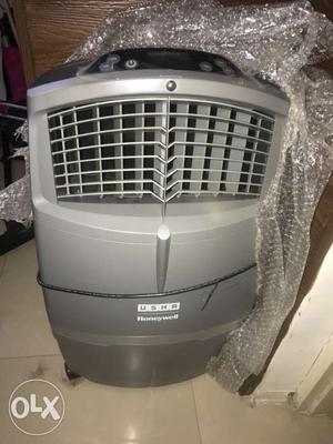 Black And Gray Portable Air Cooler