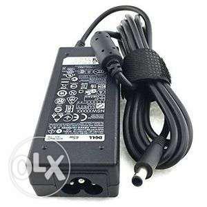 Black And White Dell AC Adapter