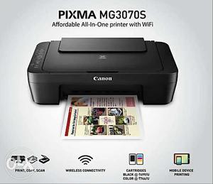 Black Canon Pixma MGS All-in-one Printer