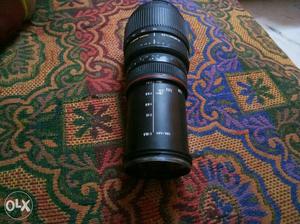 Black DSLR Camera Lens