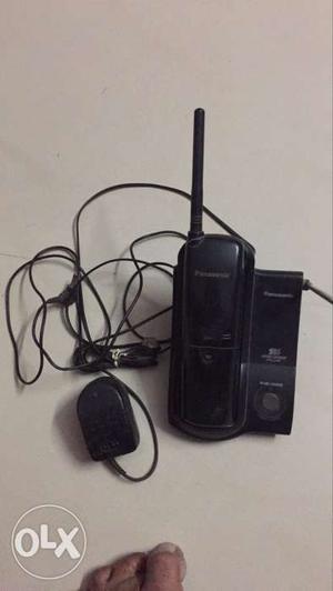 Black Panasonic Home Phone