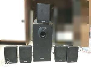 Black Philips 5.1 Multimedia Speakers