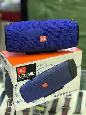 Blue JBL Xtreme 2 Speaker With Box