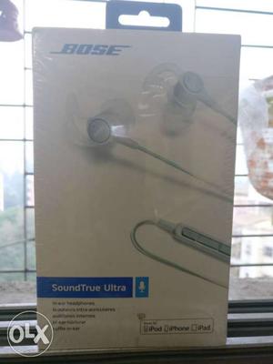 Bose SoundTrue Ultra with mic - black with original pack