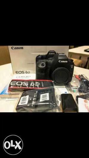 Canon 6D body With Box bill 1 years old 1 years warranty